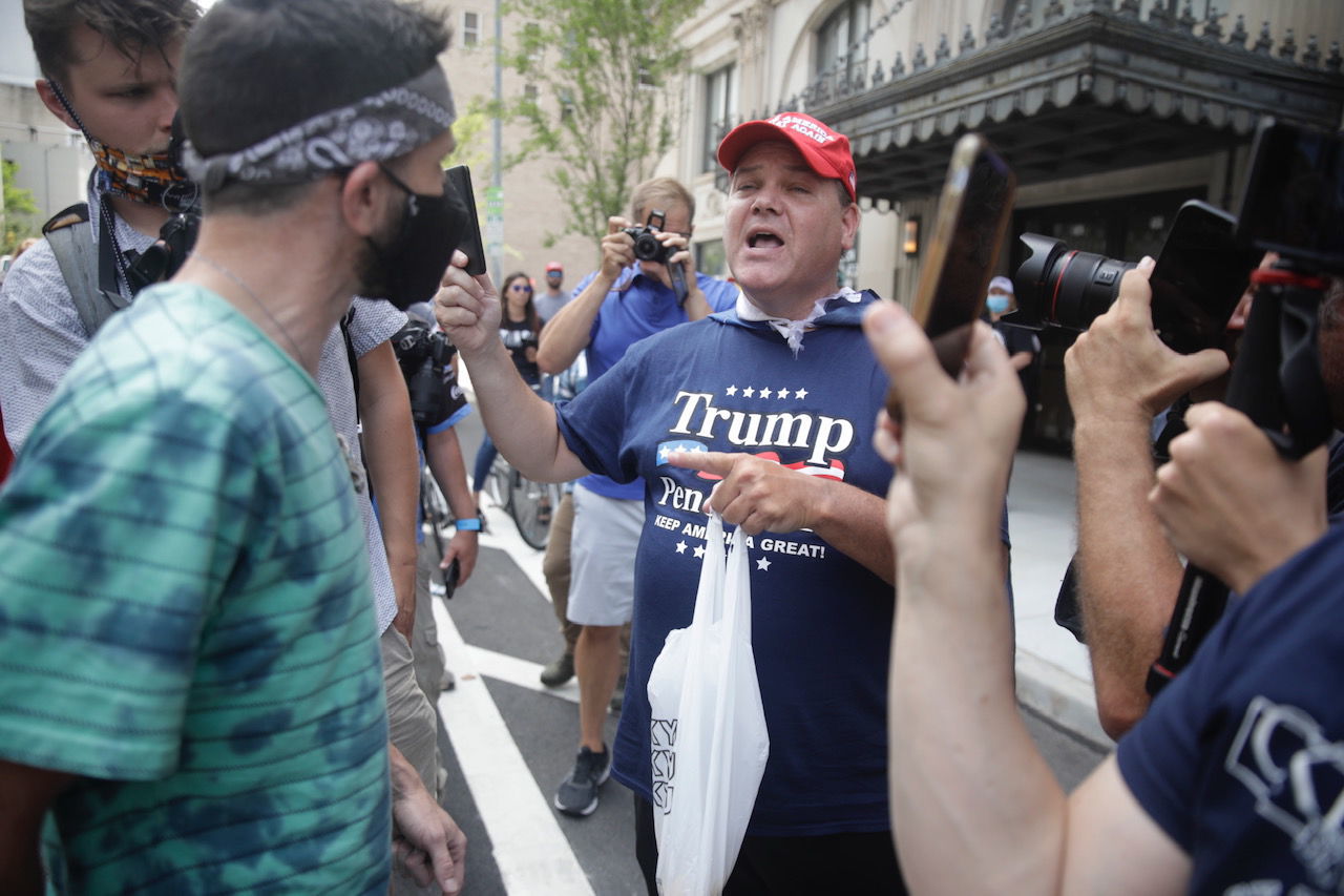 BLM Trump protests